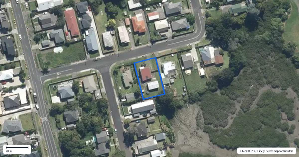 Property context map for 9 Waikare Road, Otahuhu, Auckland