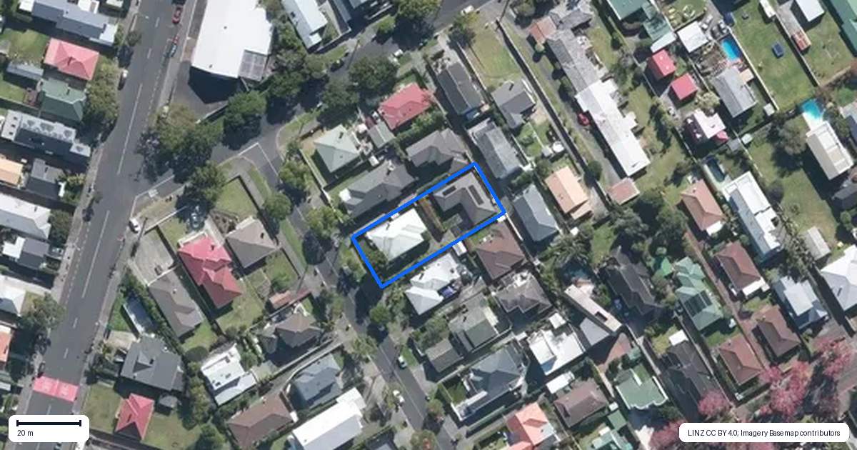 Property context map for 59 Walford Road, Point Chevalier, Auckland