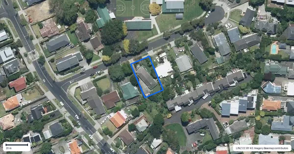 Property context map for 7B Mount Carmel Place, Meadowbank, Auckland