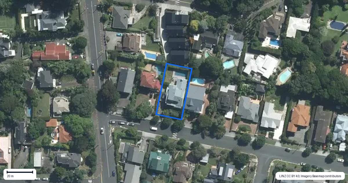 Property context map for 19 Albury Avenue, Epsom, Auckland