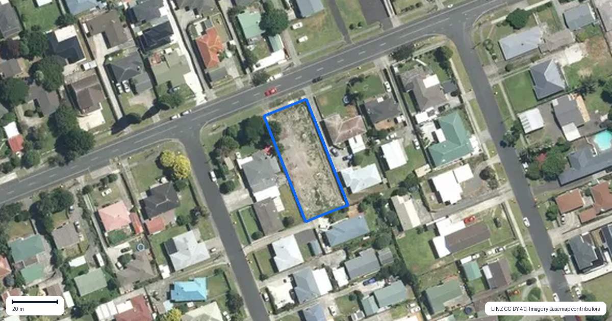 Property context map for 127 Old Wairoa Road, Papakura