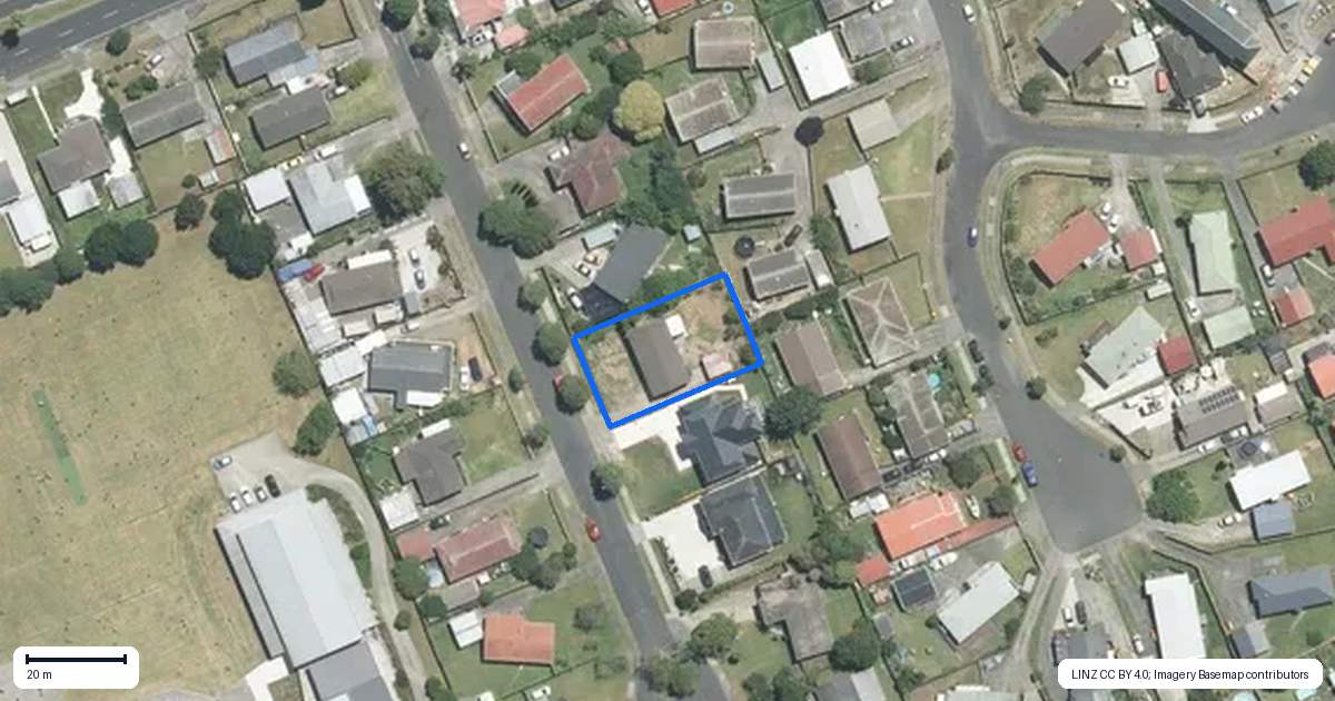 Property context map for 10 Shalimar Place, Clover Park, Auckland