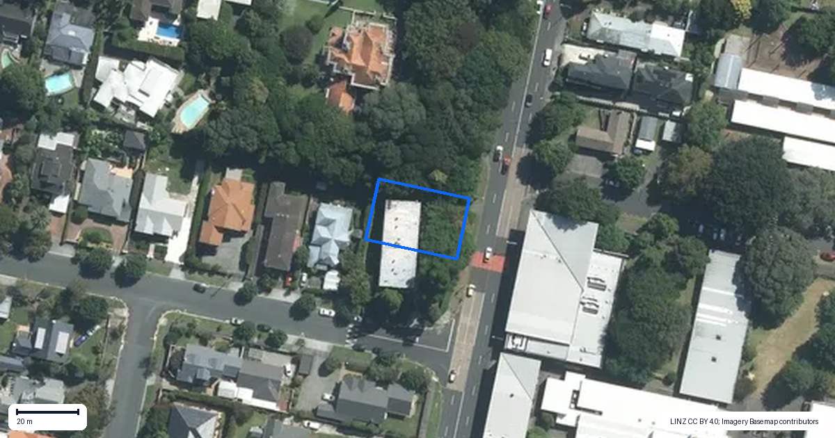 Property context map for 1D Albury Avenue, Epsom, Auckland