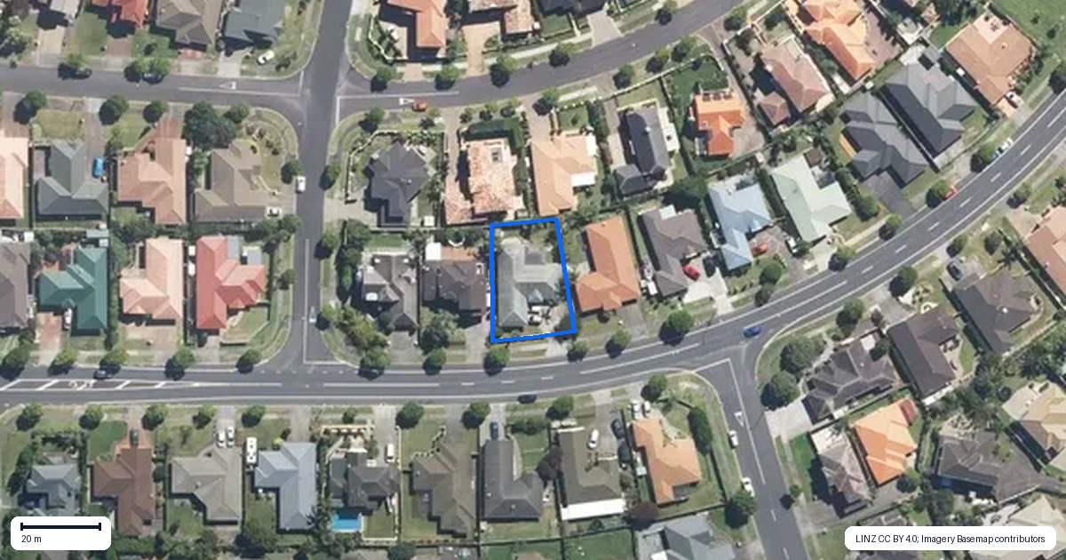 Property context map for 243 Kilkenny Drive, East Tamaki Heights, Auckland