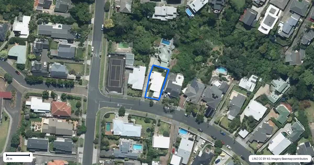 Property context map for 21 Blackett Crescent, Meadowbank, Auckland