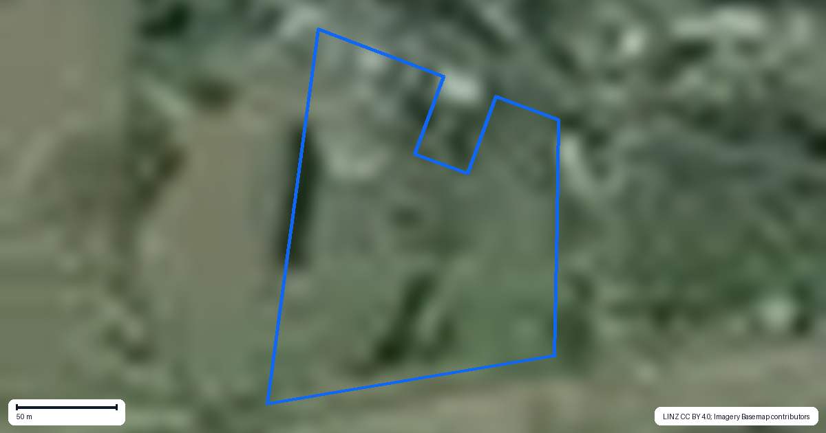 Property context map for 3827 State Highway 1, Towai, Hikurangi