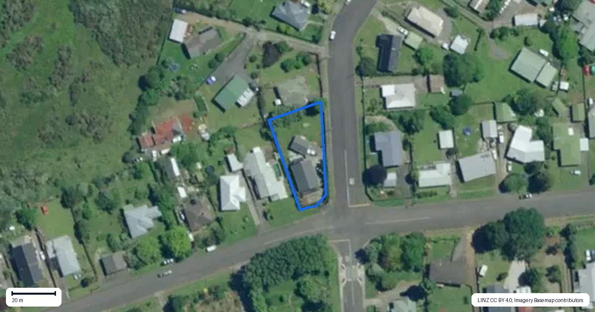 Property context map for 22 Hillcrest Road, Kaikohe