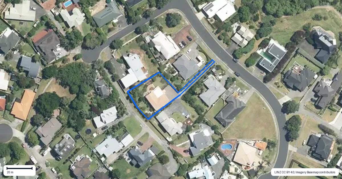 Property context map for 20 Clansman Terrace, Gulf Harbour, Whangaparaoa