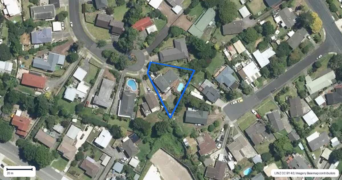 Property context map for 19 Rhonda Place, Opaheke, Papakura