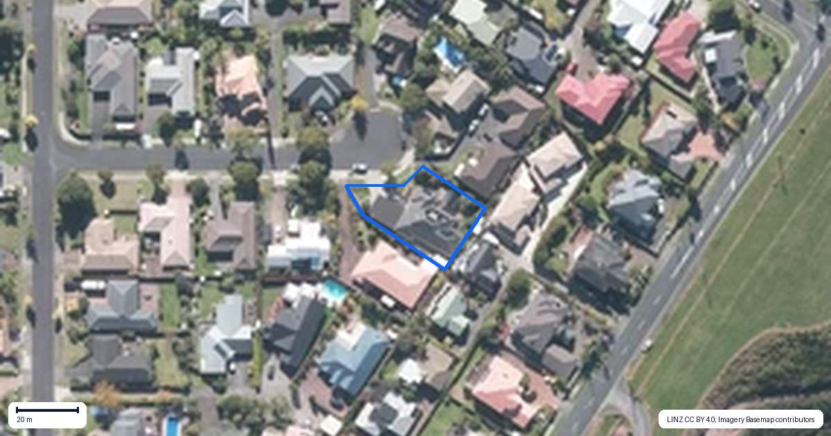 Property context map for 11 Sligo Place, Somerville, Auckland