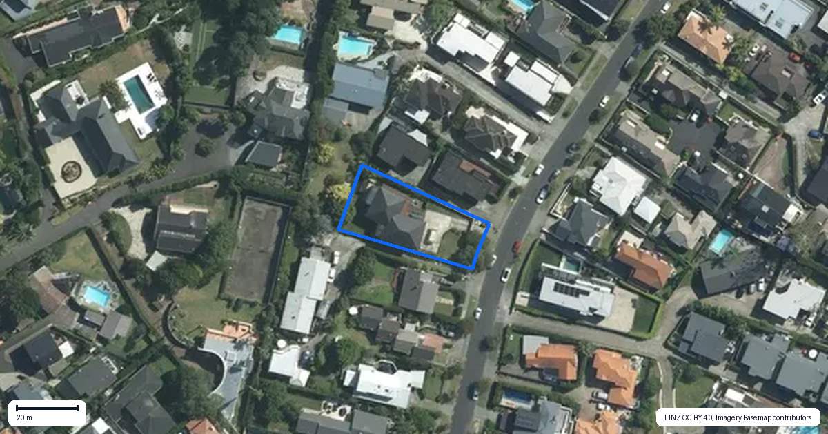 Property context map for 24 Sprott Road, Kohimarama, Auckland