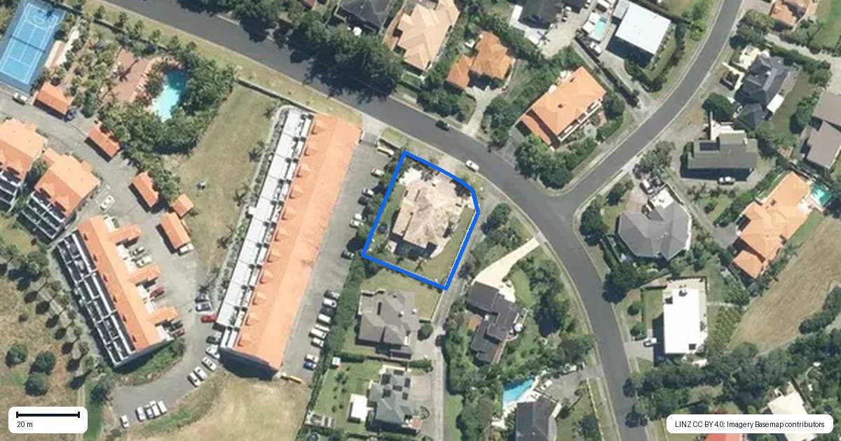 Property context map for 22 Island View Drive, Gulf Harbour, Whangaparaoa