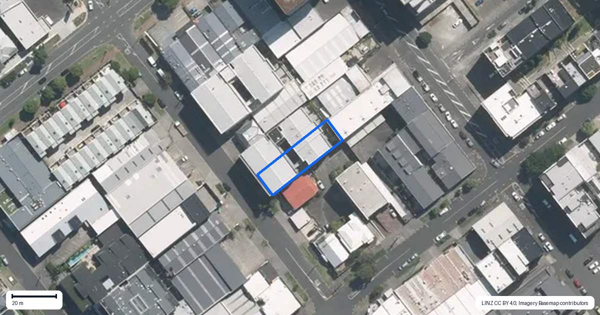 Property context map for 2D/33 MacKelvie Street, Grey Lynn, Auckland