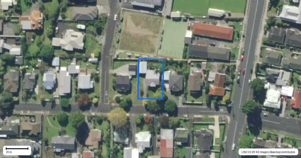 Property context map for 13 Graham Street, Kensington, Whangarei
