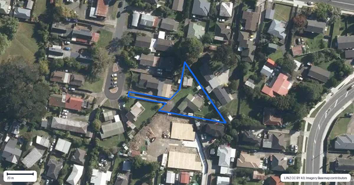 Property context map for 12 Putney Place, Ranui, Auckland
