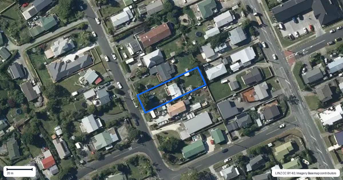 Property context map for 41 Foster Crescent, Snells Beach