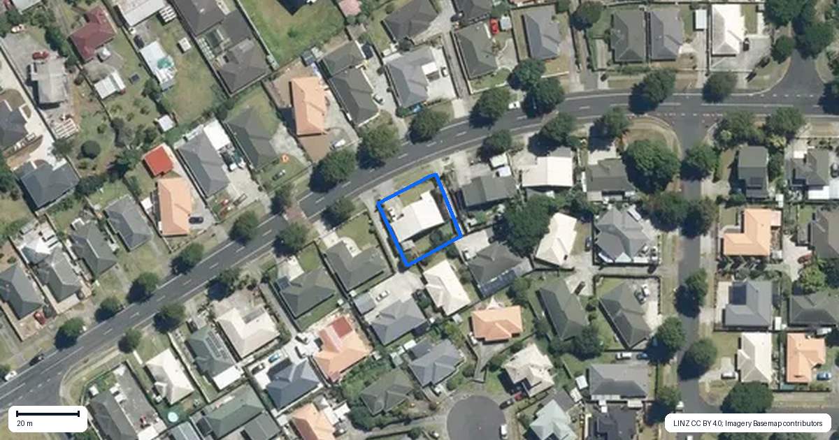 Property context map for 31 Gadsby Road, Favona, Auckland