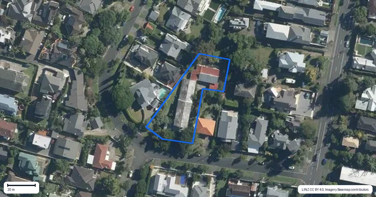 Property context map for 2/26 Cotter Avenue, Remuera, Auckland