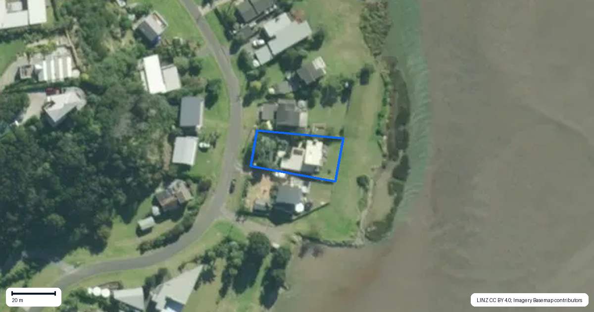 Property context map for 41 Lincoln Street, Mangawhai Heads, Mangawhai