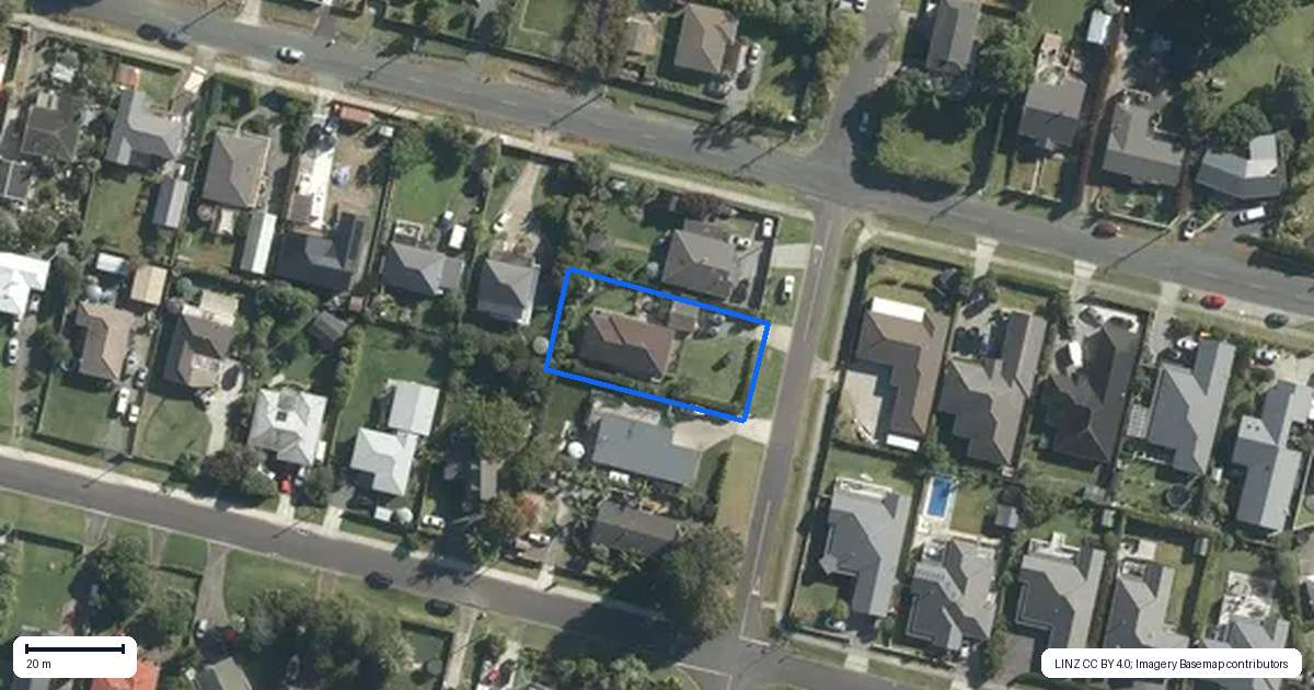 Property context map for 12 George Street, Riverhead