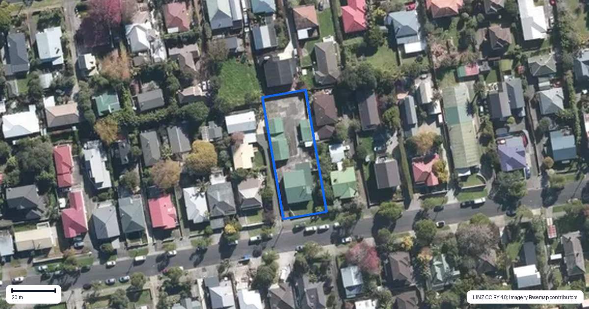 Property context map for 14 Fifth Avenue, Mount Albert, Auckland