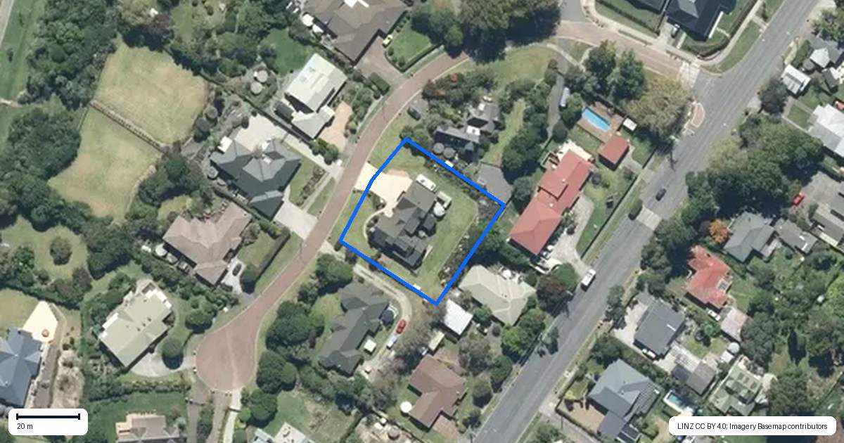 Property context map for 8 Mark Williams Place, Clevedon