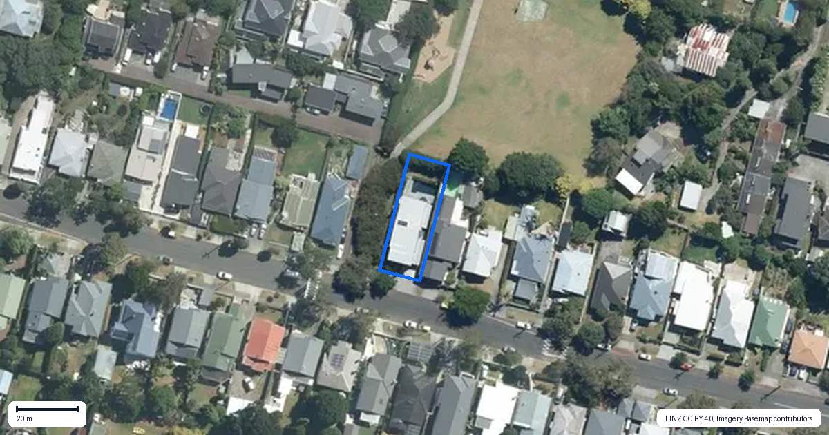 Property context map for 93 Peary Road, Mount Eden, Auckland