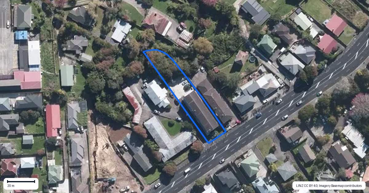 Property context map for 6/1223 New North Road, Mount Albert, Auckland