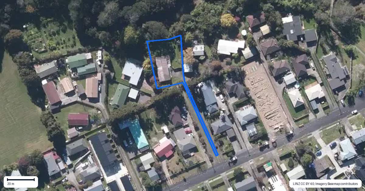 Property context map for 54A Woodside Road, Massey, Auckland