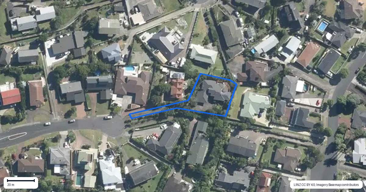Property context map for 59 Bay Vista Drive, Red Beach, Whangaparaoa