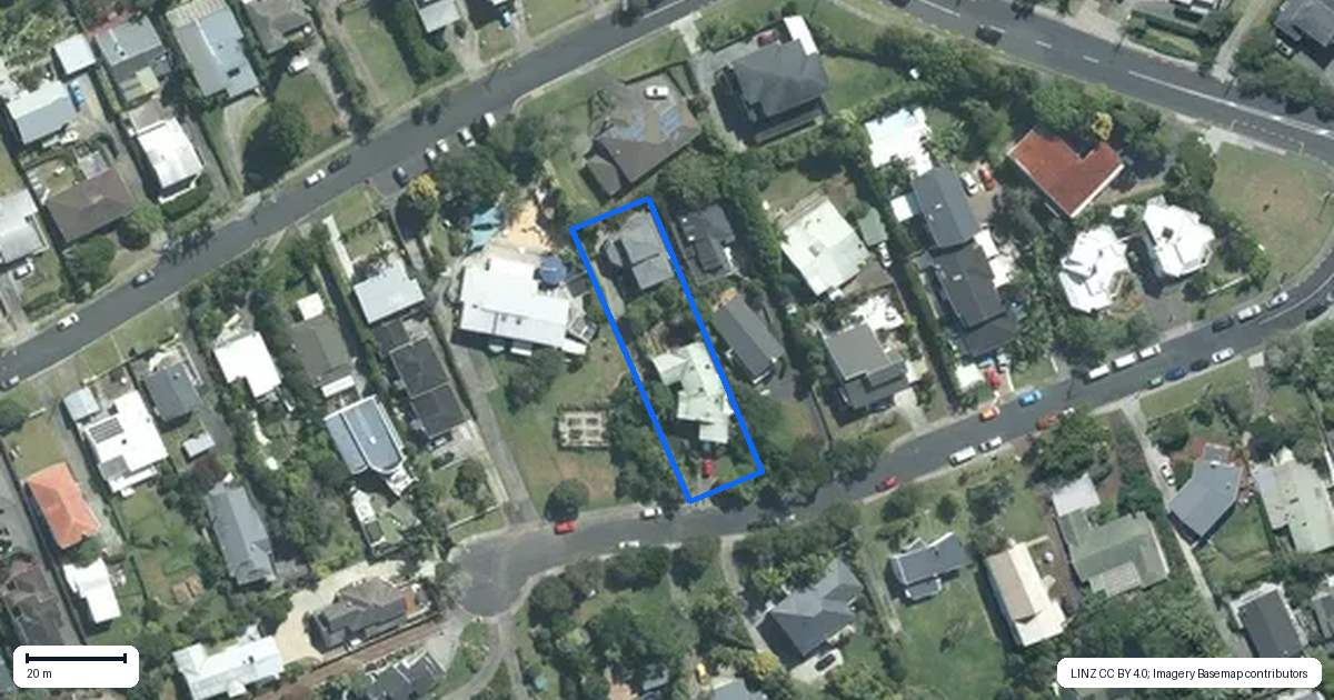 Property context map for 1/7 Jutland Street, Mairangi Bay, Auckland