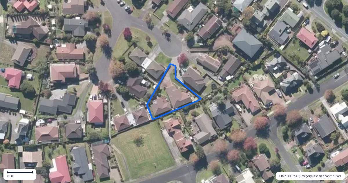 Property context map for 45A Cromdale Avenue, Highland Park, Auckland