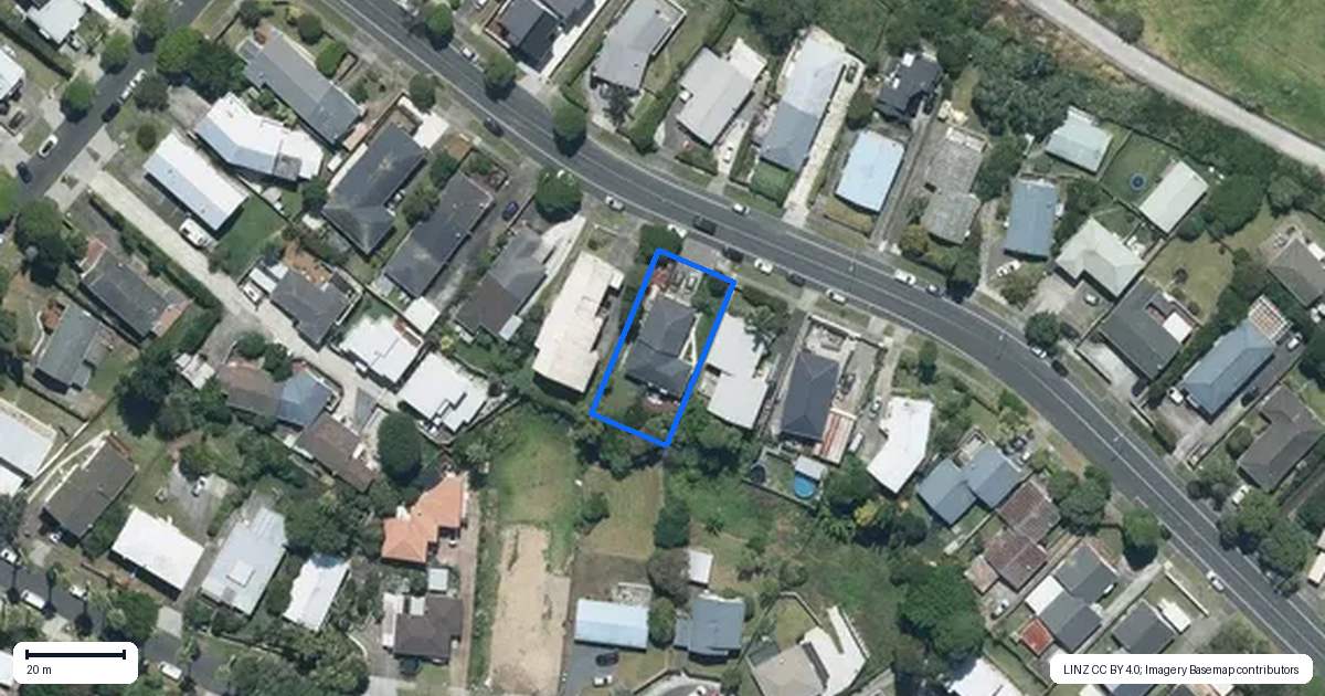 Property context map for 23A Felton Mathew Avenue, St Johns, Auckland