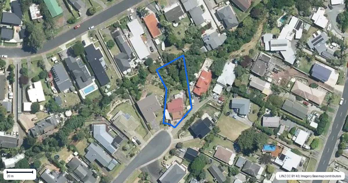 Property context map for 39 Zealandia Road, Manly, Whangaparaoa