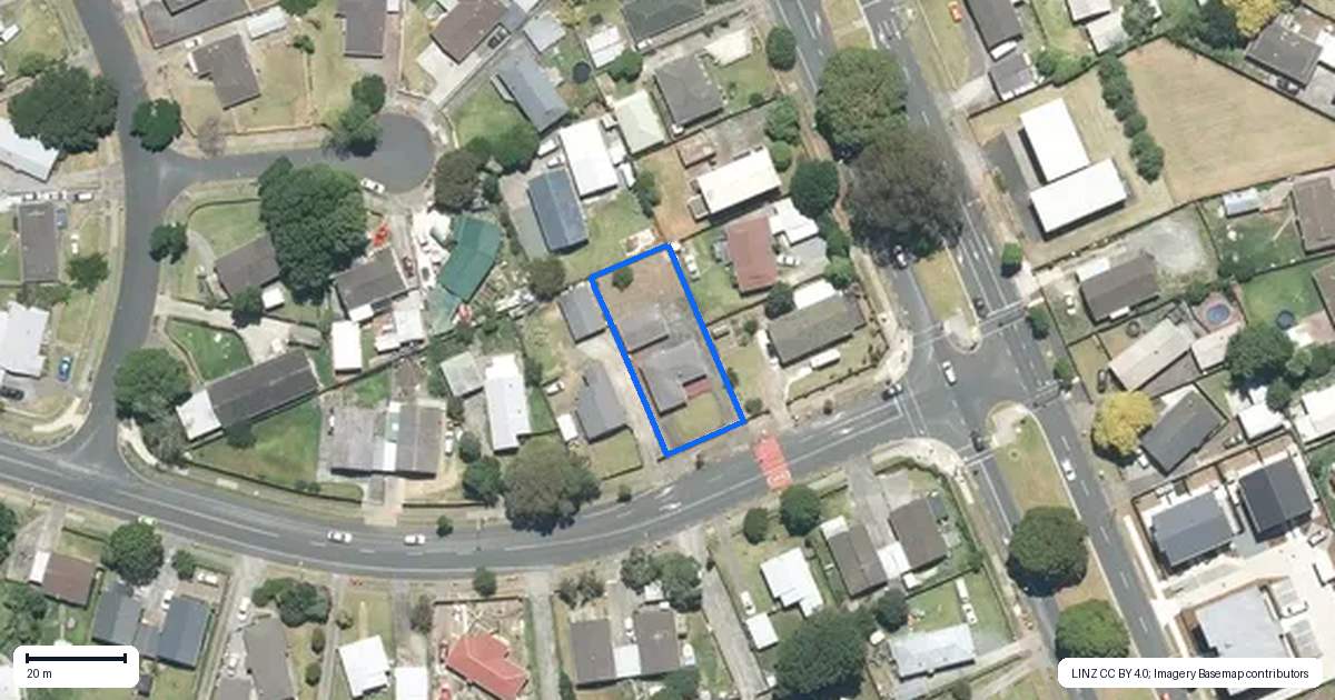 Property context map for 5 Burundi Avenue, Clendon Park, Auckland