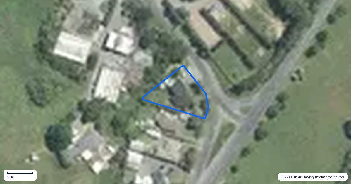 Property context map for 871 Papakura-Clevedon Road, Papakura