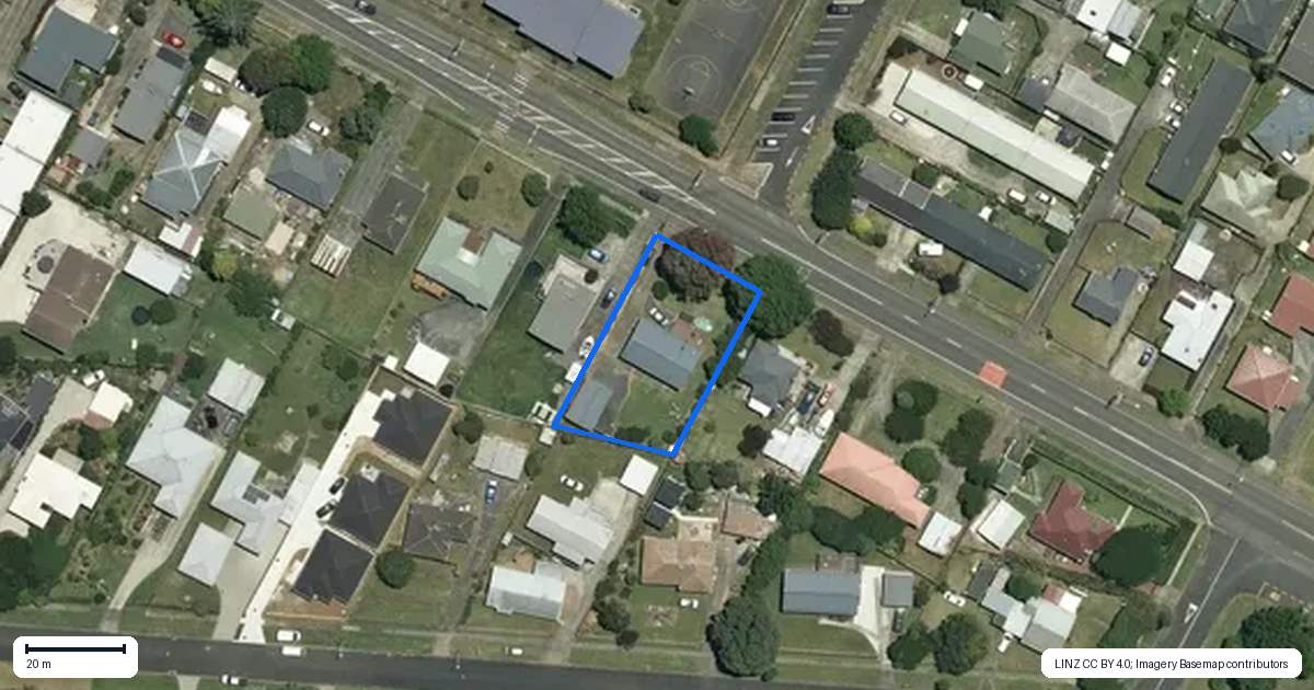 Property context map for 7 Buckland Road, Tuakau