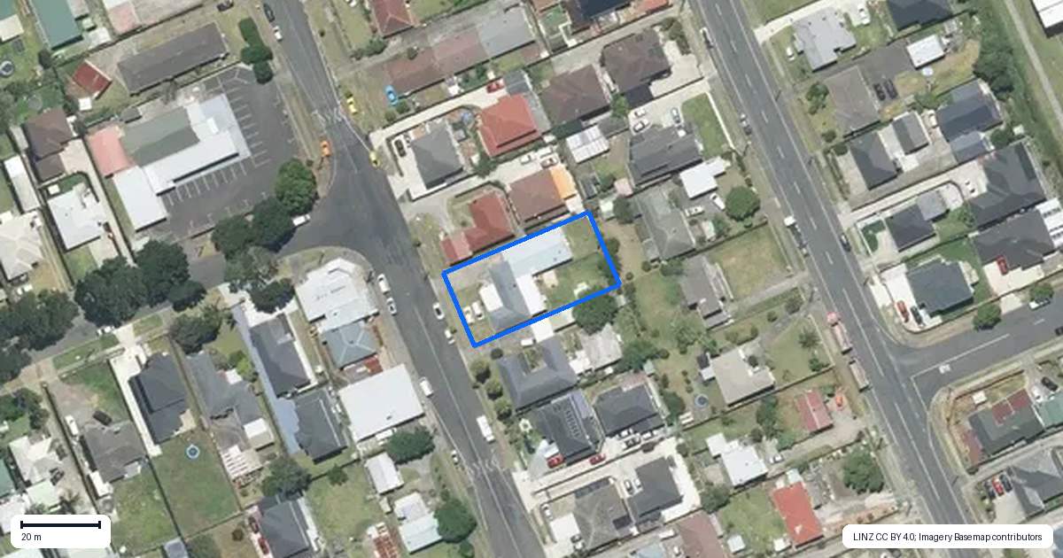 Property context map for 16 Ranfurly Road, Papatoetoe, Auckland