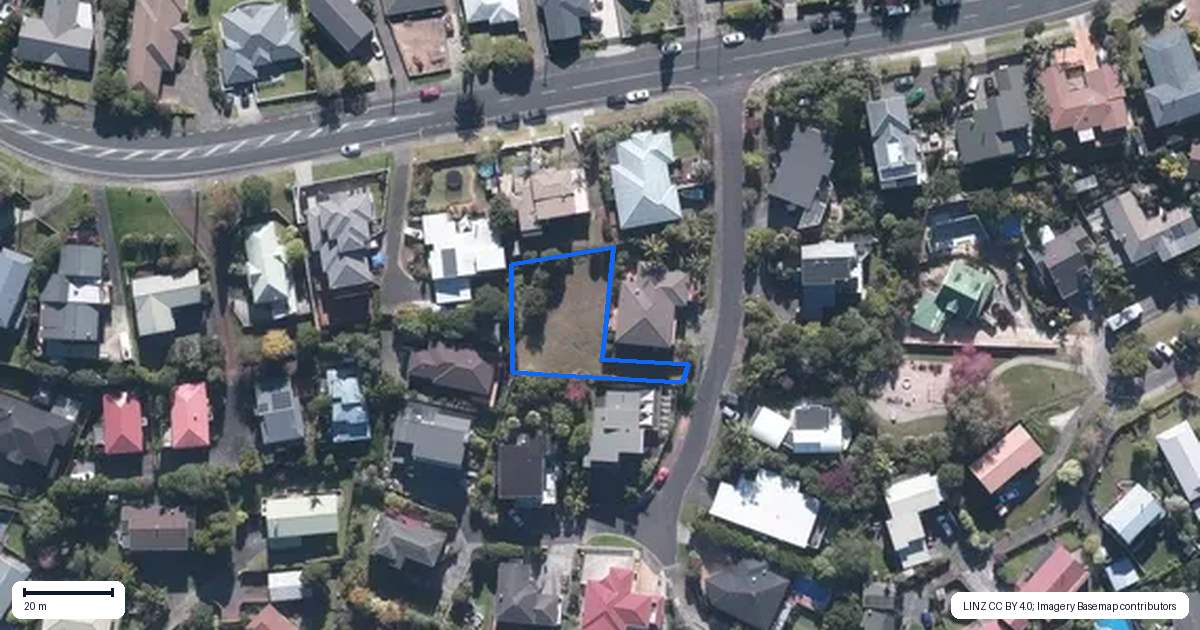Property context map for 5 Graceview Way, West Harbour, Auckland