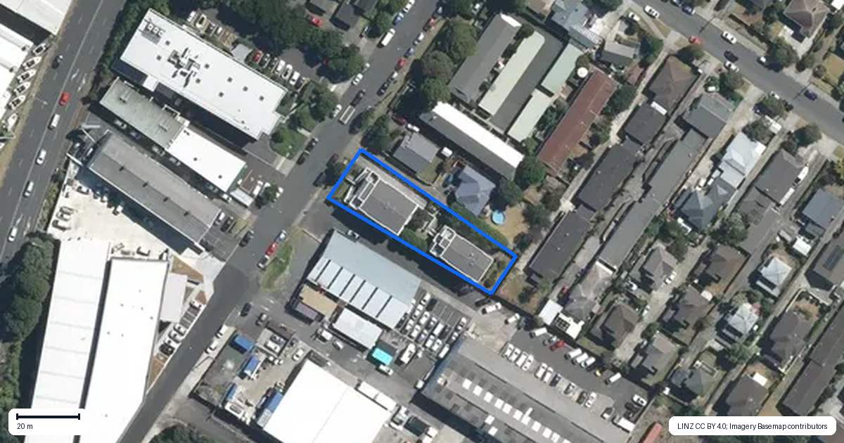 Property context map for 8/36 Wilkinson Road, Ellerslie, Auckland