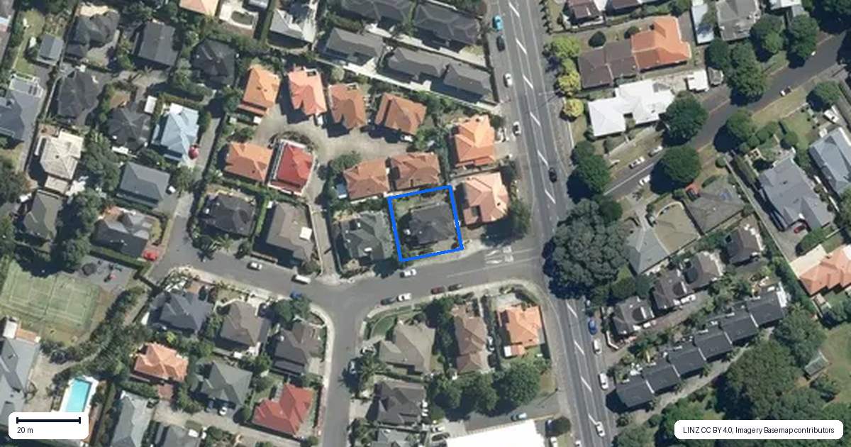 Property context map for 3 Goodland Street, Royal Oak, Auckland