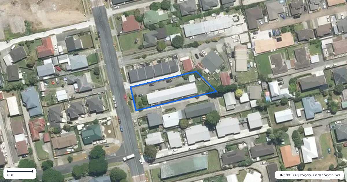 Property context map for 2/113 Maich Road, Manurewa, Auckland
