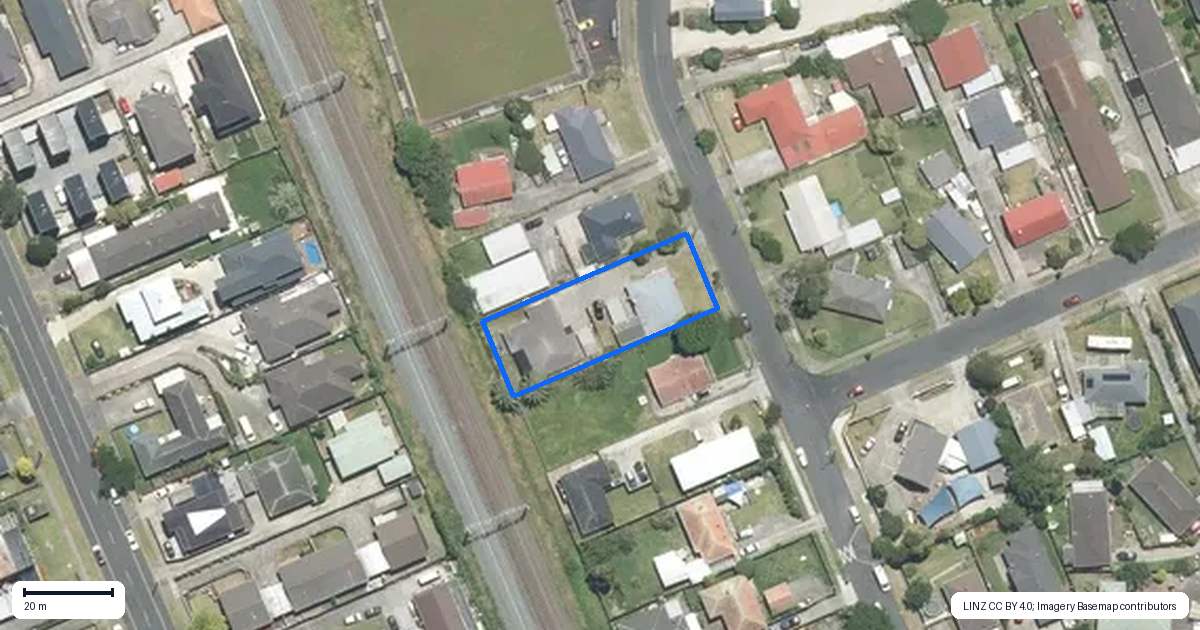Property context map for 2/78 Cambridge Terrace, Papatoetoe, Auckland