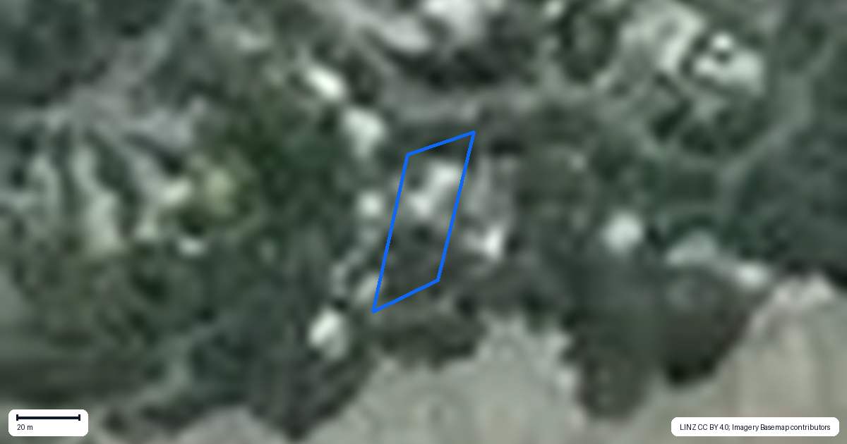 Property context map for 93 Wood Bay Road, Titirangi, Auckland