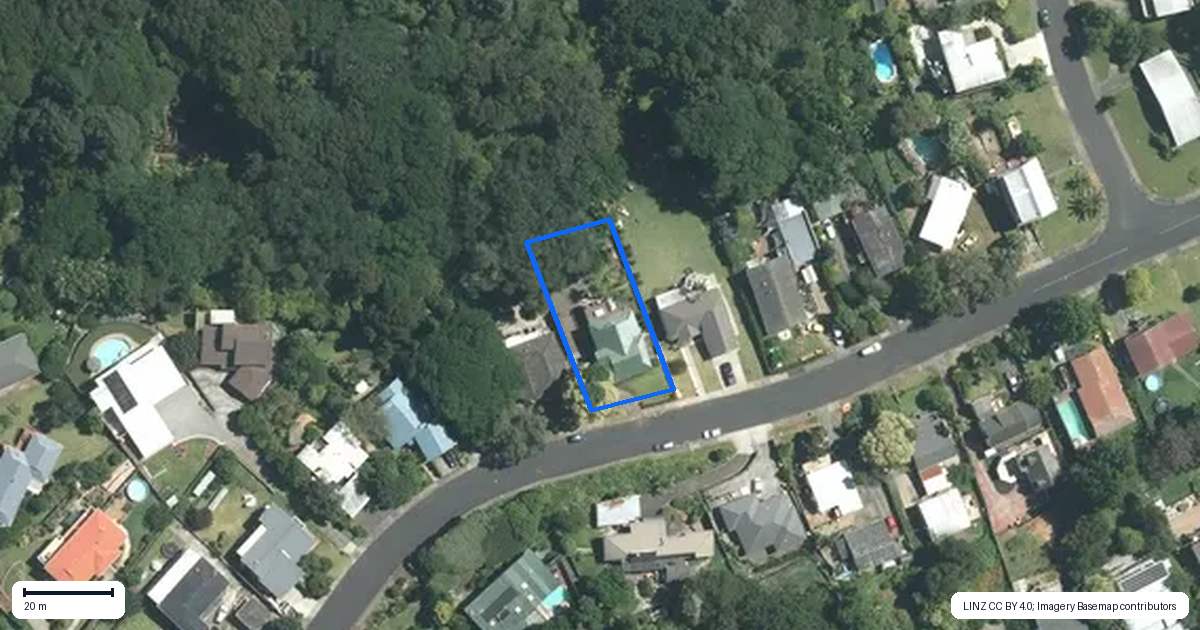 Property context map for 24 Gibbs Crescent, Red Hill, Papakura