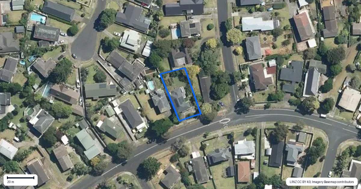 Property context map for 87 Muir Avenue, Mangere Bridge, Auckland