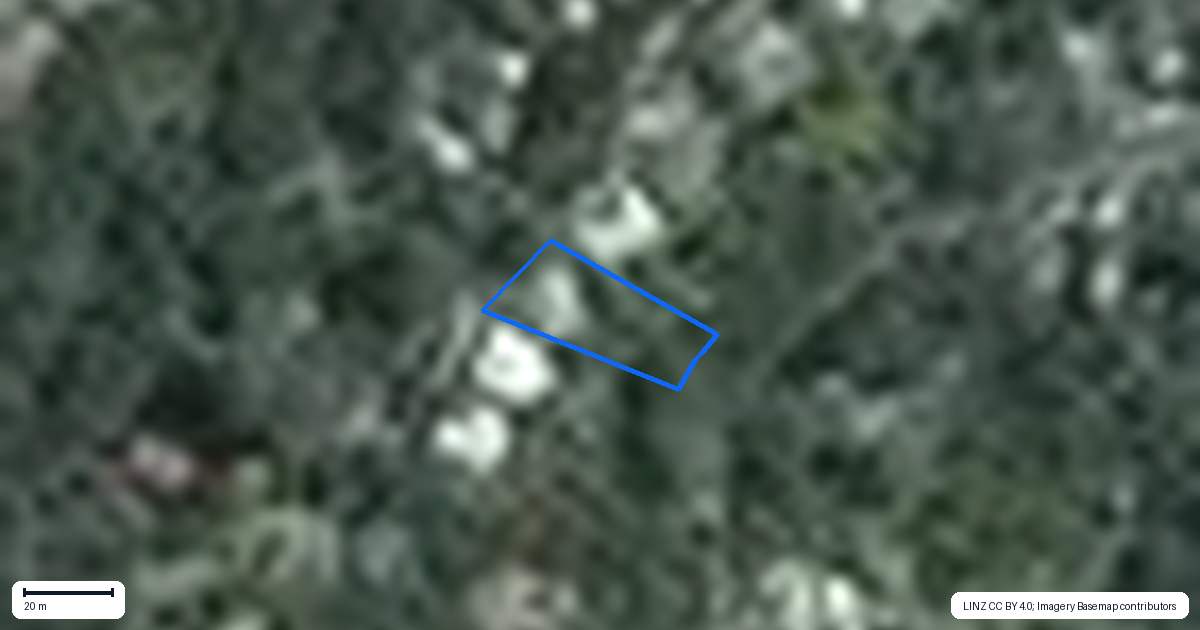 Property context map for 136 Takahe Road, Titirangi, Auckland