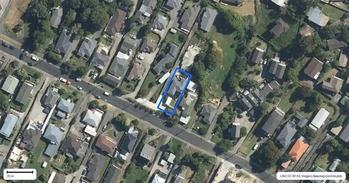 Property context map for 22 Glenorchy Street, Glen Eden, Auckland