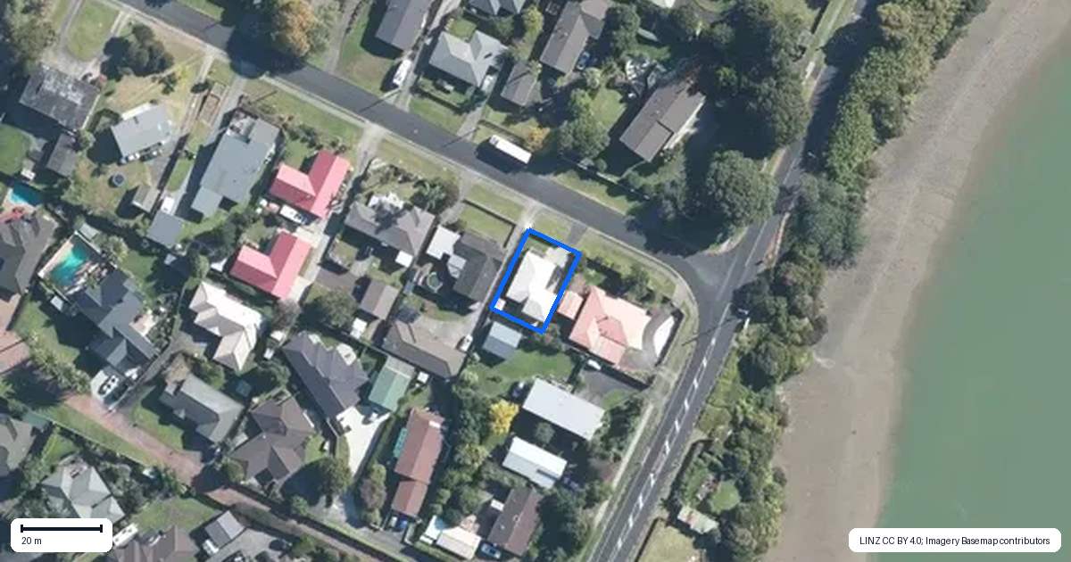Property context map for 2A Shanley Crescent, Waiuku
