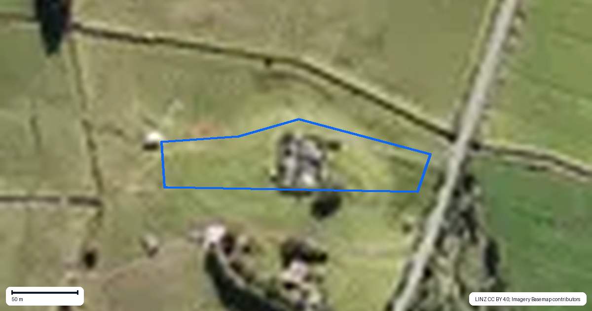 Property context map for 112 Larmer Road, Kaitaia